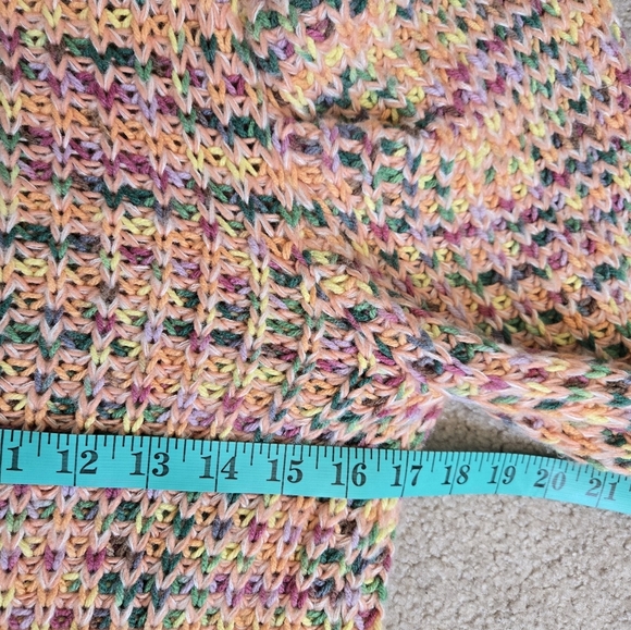 ANTHROPOLOGIE MOON RIVER Multicolor Knit Women's Sweater. Size Small - Picture 10 of 11